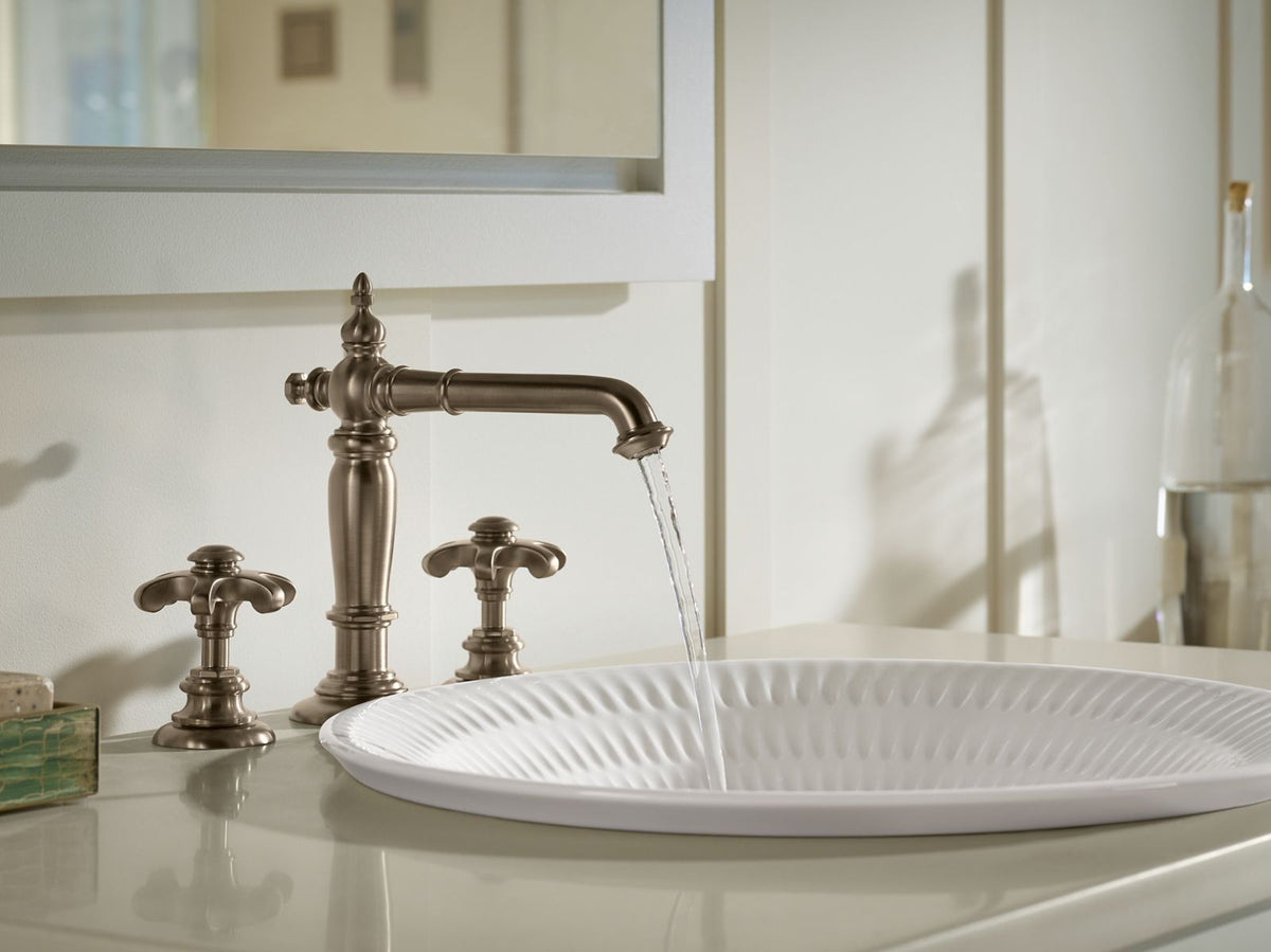 Kohler 17890-RL-K8 Derring Carillon 17-3/4" round drop-in bathroom sink, no overflow