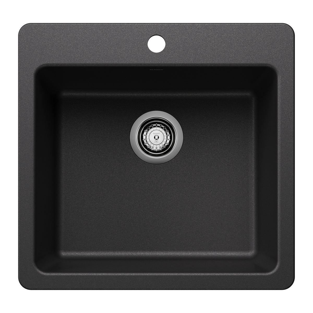 Blanco - 403659 - Liven SILGRANIT 21" Single Bowl Dual Mount Kitchen Sink - Anthracite