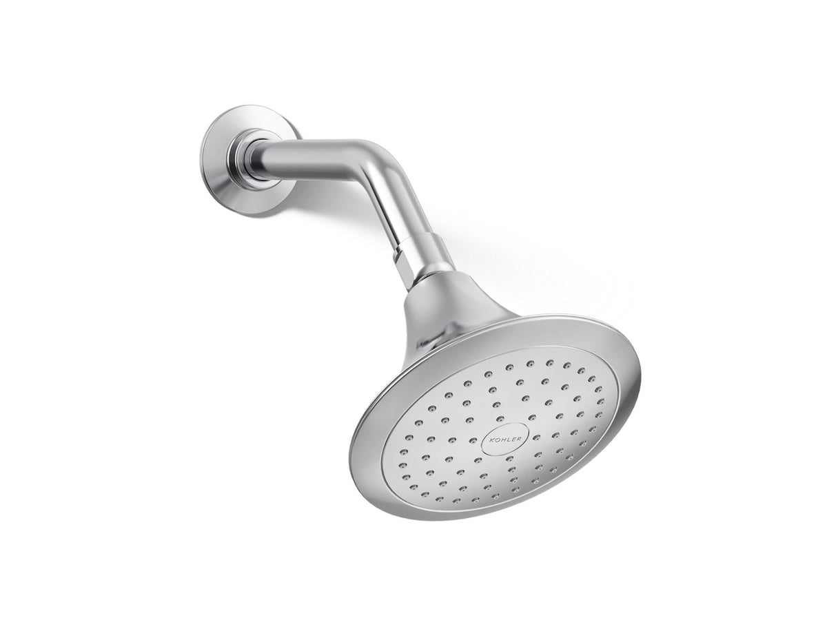 Kohler 10282-AK-CP FortÃ© Single-function showerhead, 2.5 gpm