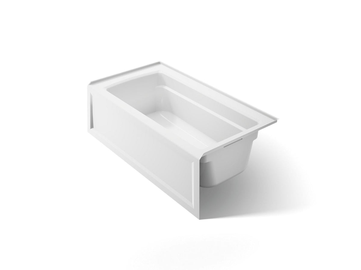 Kohler 1123-RA-0 Archer 60" x 32" alcove bath, right drain