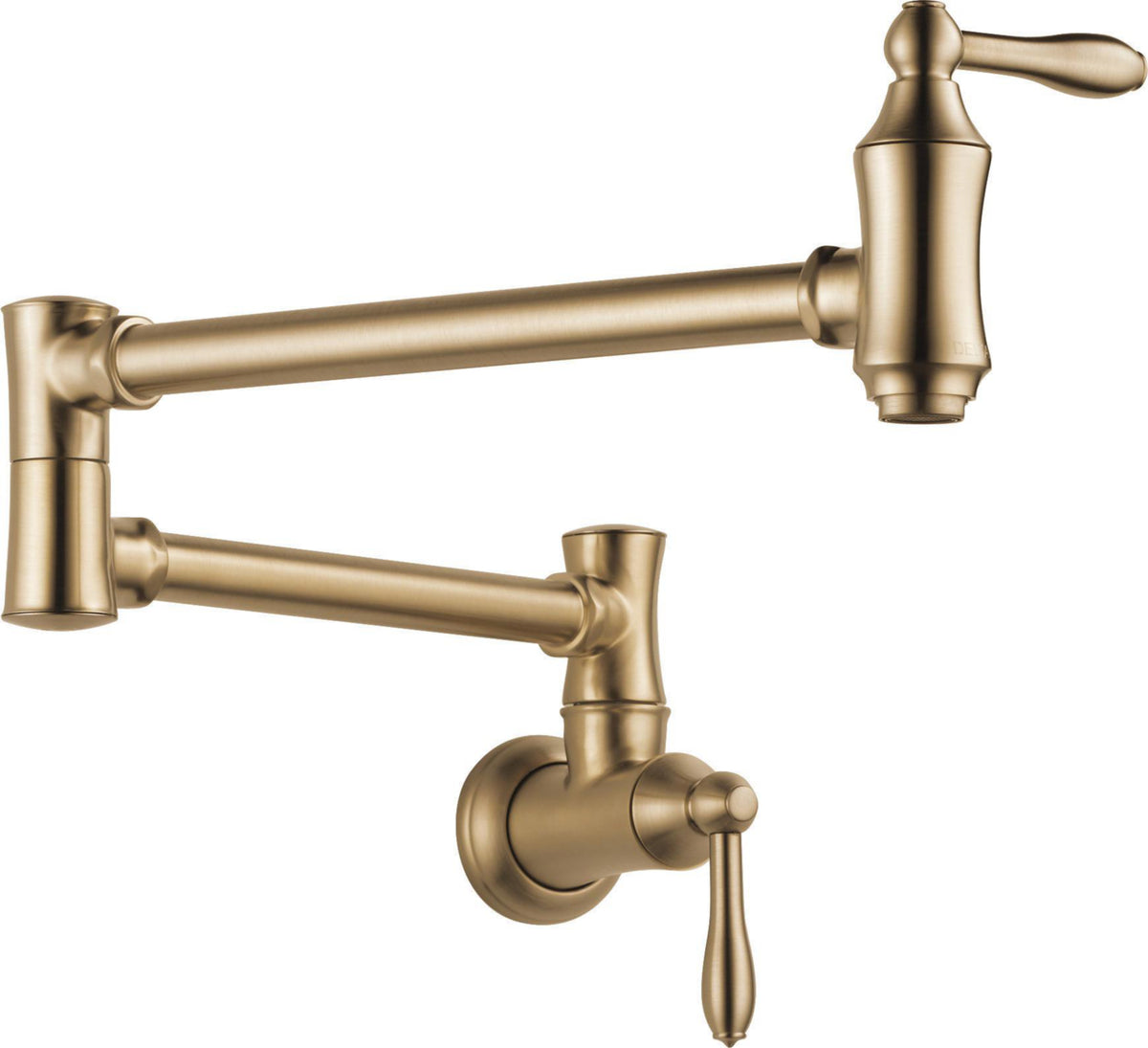 Delta 1177LF - Pot Filler Faucet - Wall Mount - Champagne Bronze