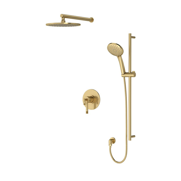 House Of Rohl Amahle TKIT323AMAG Shower Trim Kit T&P W/2-Lever Hand Shower Gold
