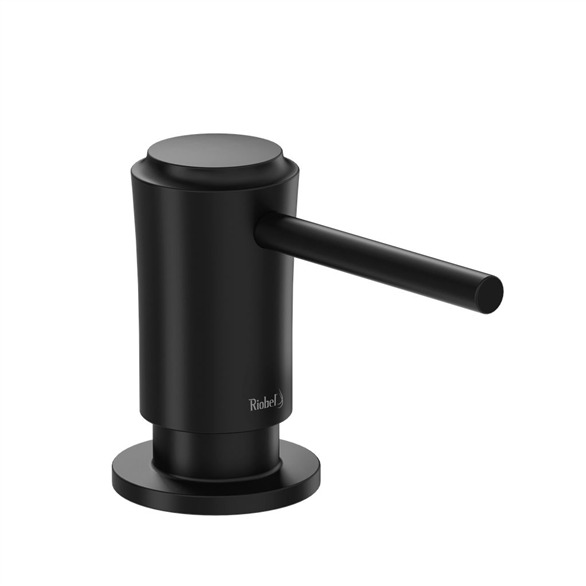 Riobel SD9BK Soap Dispenser Deck-Mount Black
