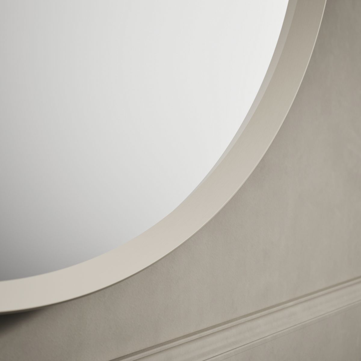 Kohler 26051-BNL Essential 20" x 40" capsule framed mirror