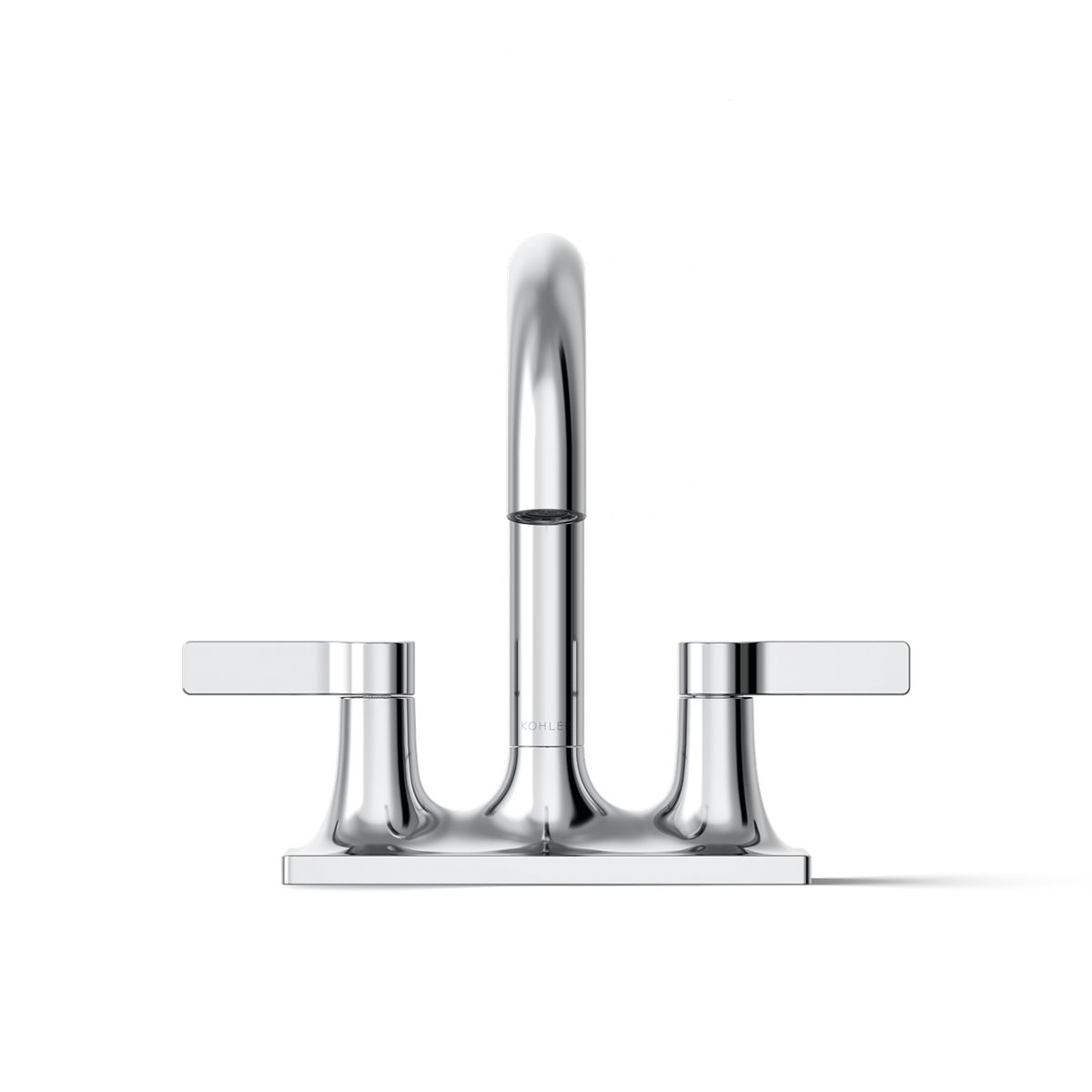 Kohler 28124-4-CP Venza Centerset bathroom sink faucet, 1.2 gpm