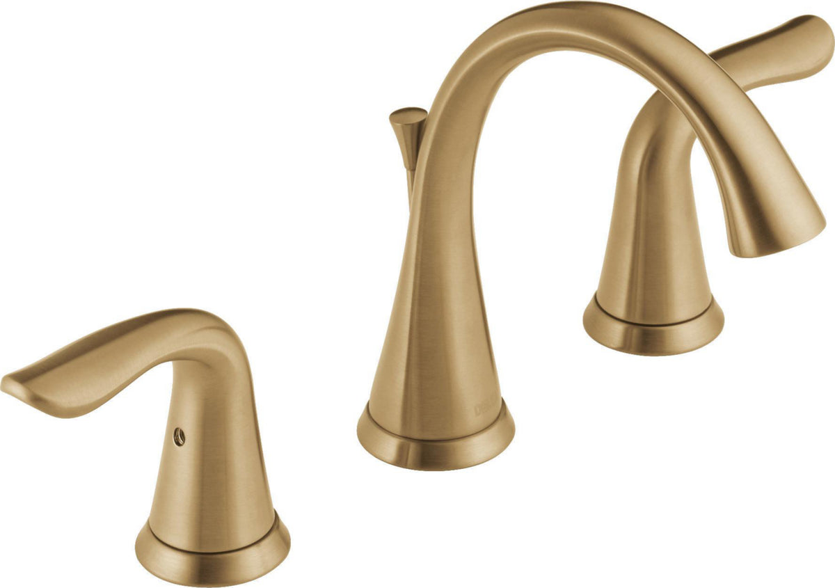 Delta 3538-MPU-DST - Two Handle Widespread Lavatory Faucet - Champagne Bronze