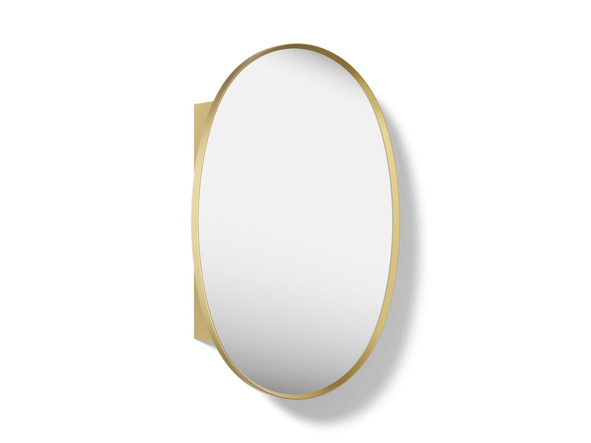 Kohler 35571-BGL Verdera 24" x 34" oval framed medicine cabinet