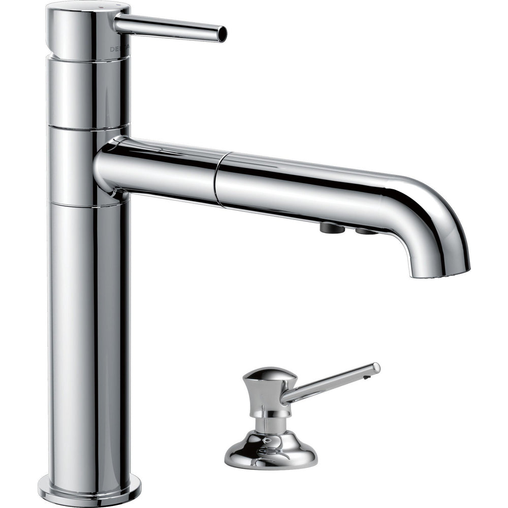 Delta 4159-DST - Single Handle Pull-Out Kitchen Faucet - Chrome