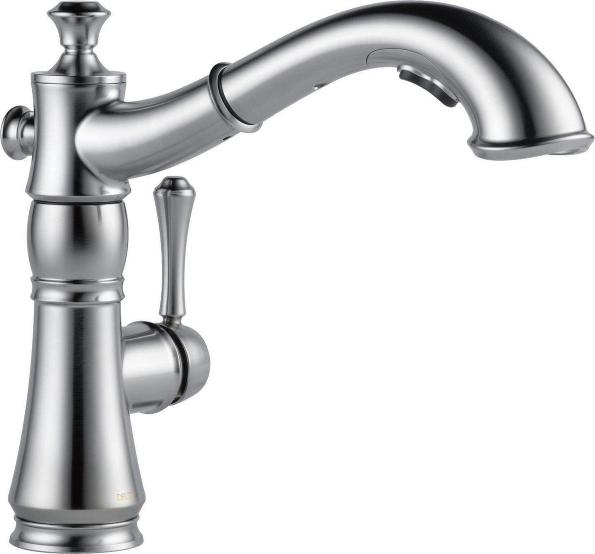 Delta 4197-DST - Single Handle Pull-Out Kitchen Faucet