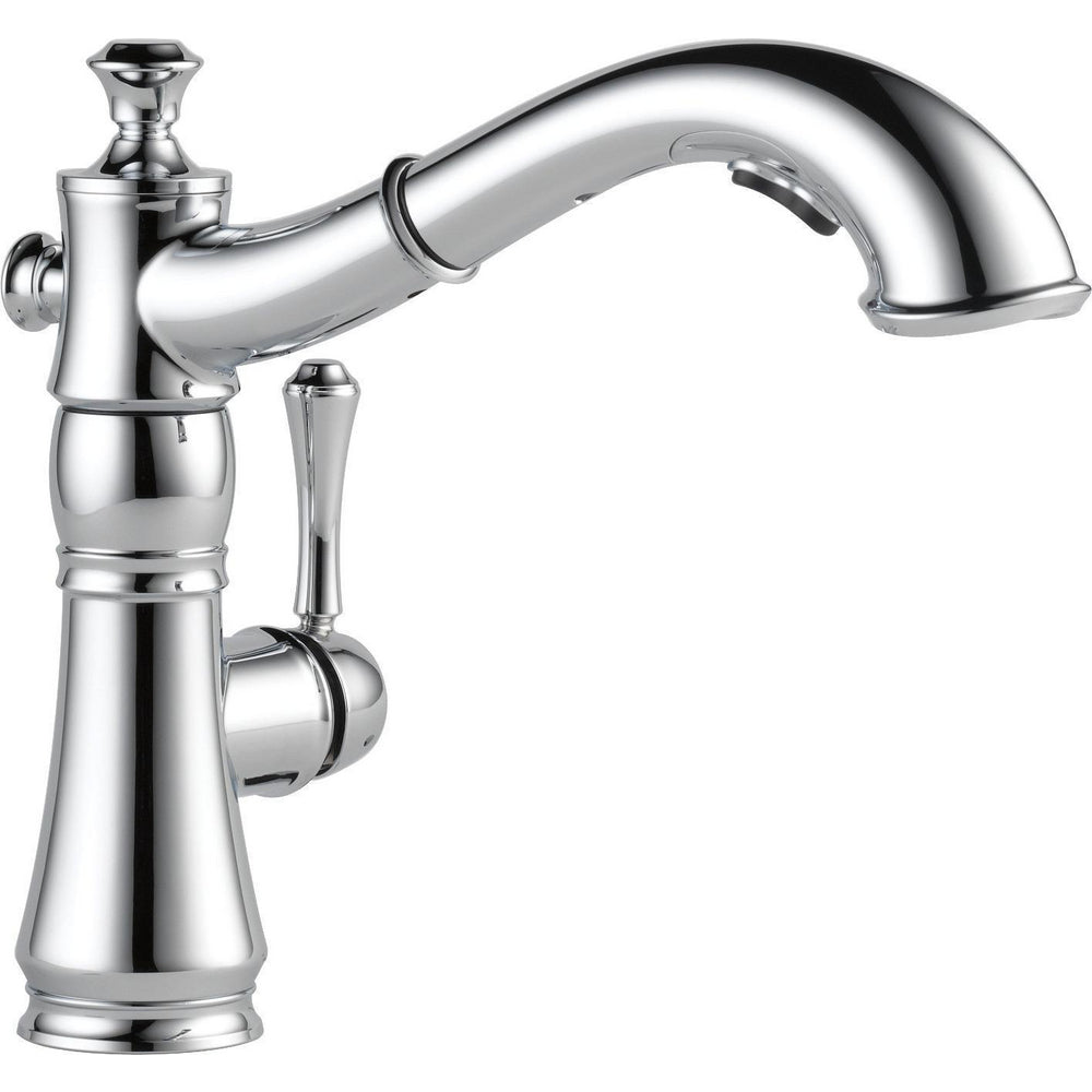 Delta 4197-DST - Single Handle Pull-Out Kitchen Faucet
