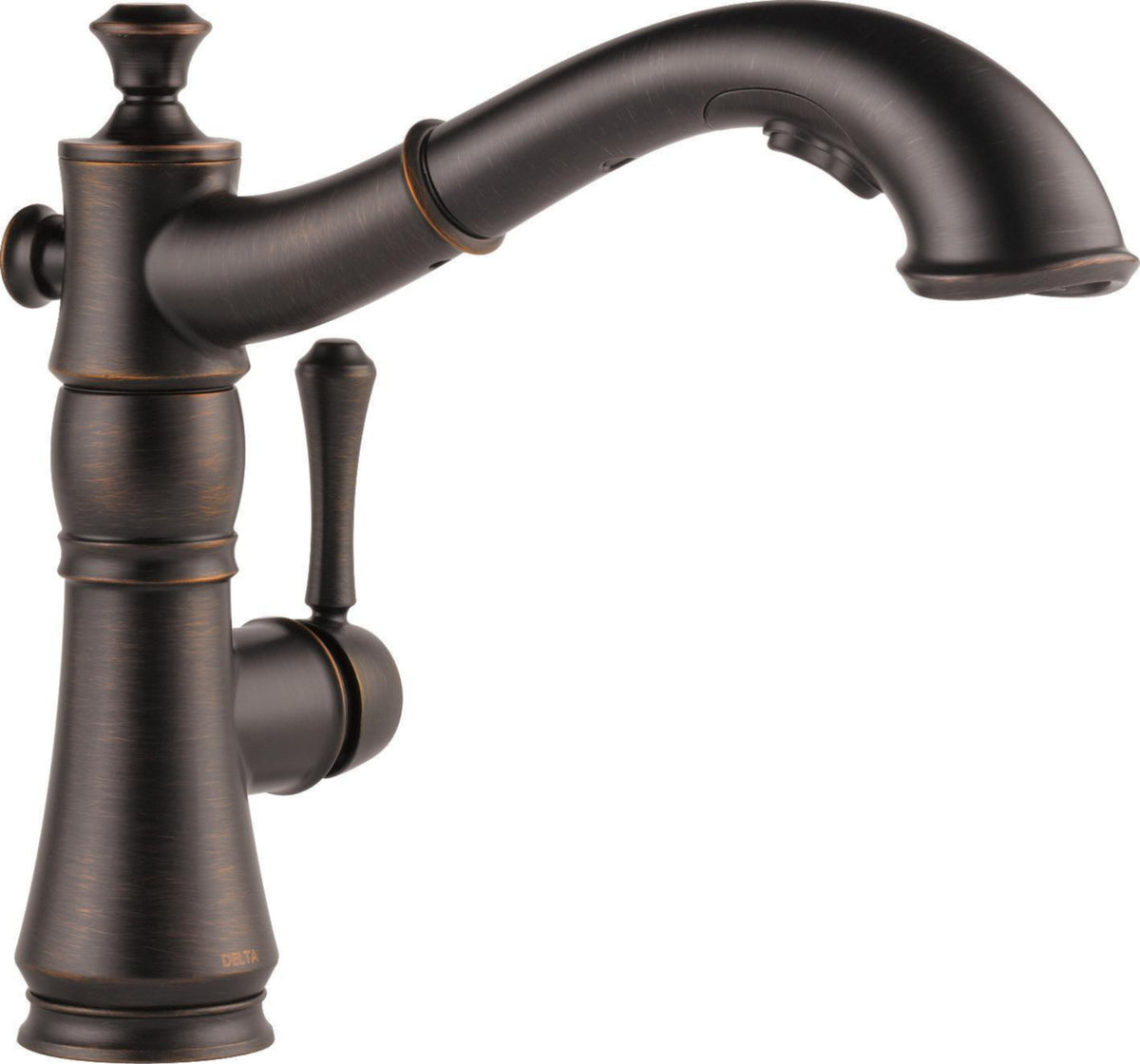 Delta 4197-DST - Single Handle Pull-Out Kitchen Faucet