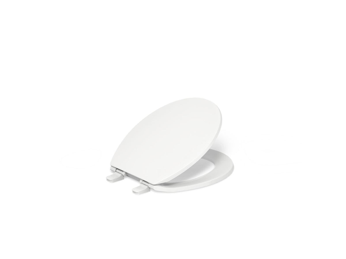 Kohler 4775-0 Brevia Quick-Release round-front toilet seat