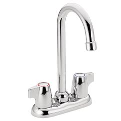 Moen 4903 - Chrome two-handle bar faucet