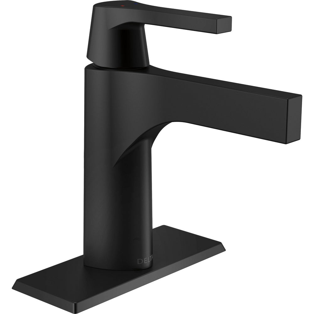 Delta 574-MPU-DST - Single Handle Lavatory Faucet - Matte Black