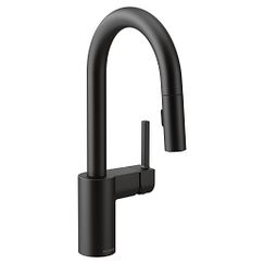 Moen 5965 - one-handle pulldown bar faucet - Matte Black