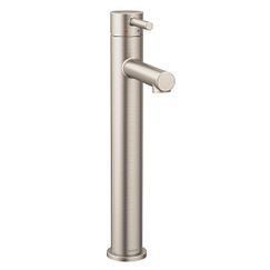 Moen 6192 - one-handle vessel bathroom faucet - Brushed Nickel