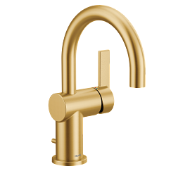 Moen 6221 - one-handle bathroom faucet - Brushed Gold