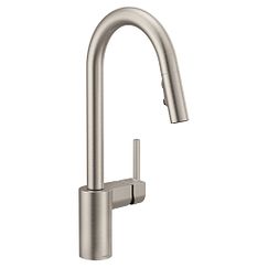 Moen 7565 - one-handle pulldown kitchen faucet - Spot Resist Stainless