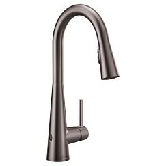 Moen 7864 - one-handle pulldown kitchen faucet - Black Stainless