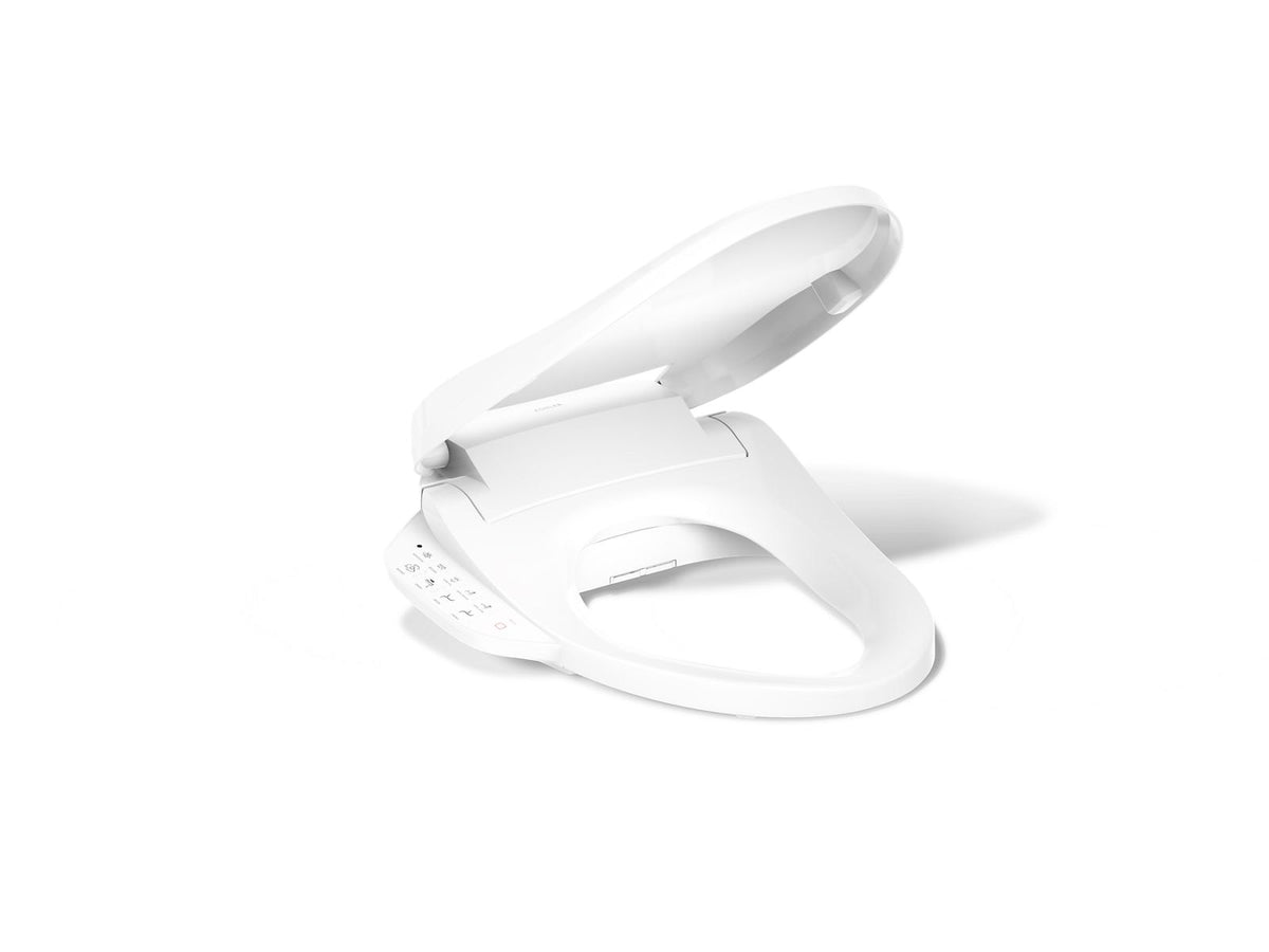 Kohler 8298-0 PureWash E590 Elongated bidet toilet seat