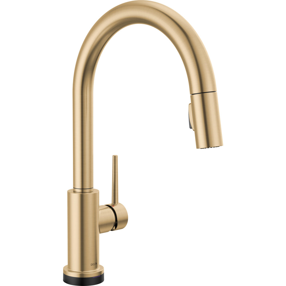 Delta 9159T-DST - Single Handle Pull-Down Kitchen Faucet Featuring Touch2O(R) Technology