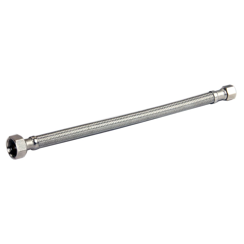 CraftX CX120LC - 20" Braided Stainless Steel Lavatory Connector