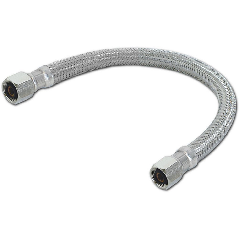 CraftX CX20DWC - 12" Braided Stainless Steel Dishwasher Connector