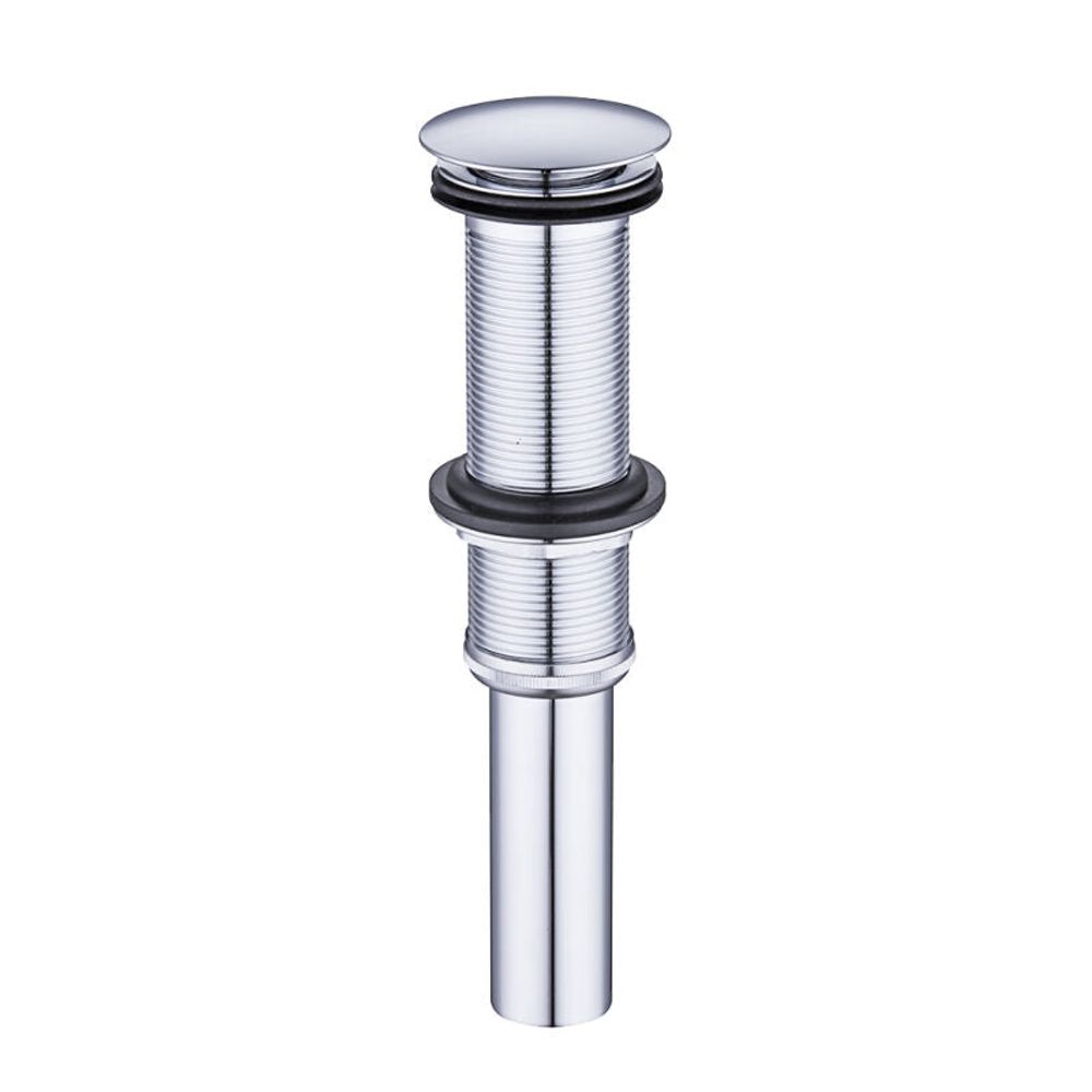 CraftX CXPULO - Push Style All Brass Pop-Up - Polished Chrome