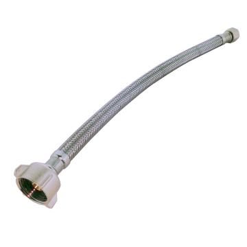 CraftX CX09WCC - 9" Braided Stainless Steel Closet Connector