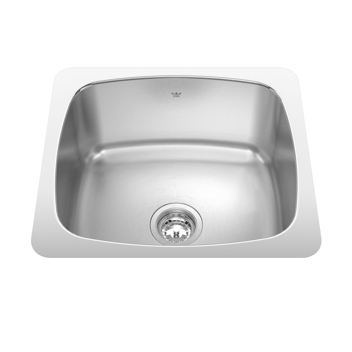 Franke Kindred QSU1820-10 - Kindred Utility Collection 20.13-in LR x 18.13-in FB Undermount Single Bowl Stainless Steel Laundry Sink