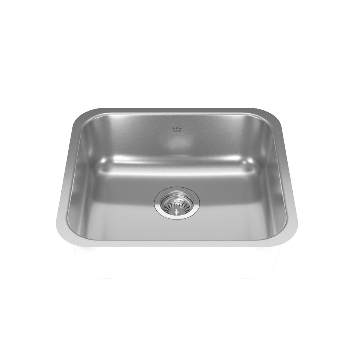 Franke Kindred RSU1820-7 - Reginox 19.75-in LR x 17.75-in FB Undermount Single Bowl Stainless Steel Kitchen Sink