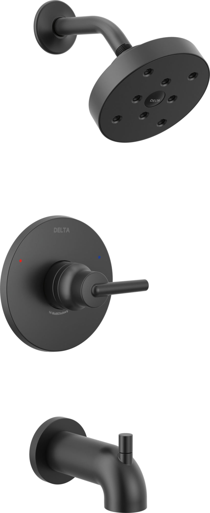 Delta T14459 - 14 Series Mc Tub/Shower Trim - Matte Black