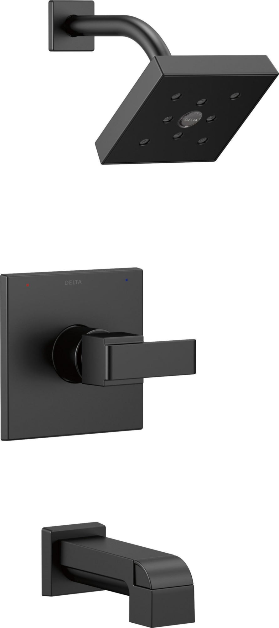 Delta T14467 - 14 Series Tub/Shower Trim - Matte Black
