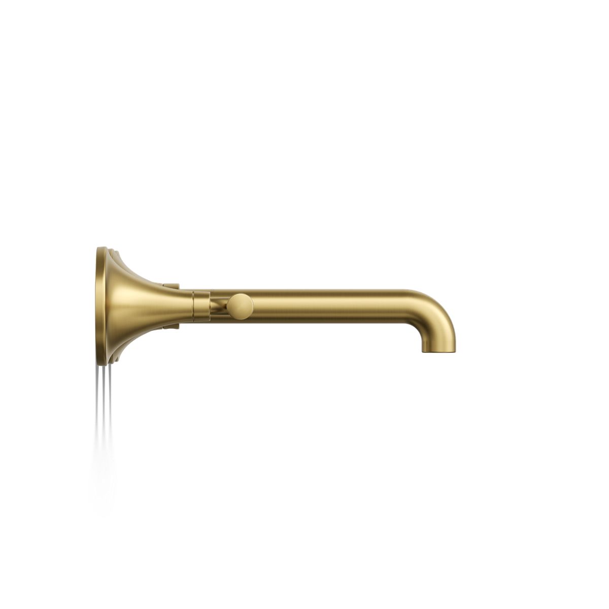 Kohler T26439-4-2MB Tone Wall-mount bathroom sink faucet trim, 1.2 gpm