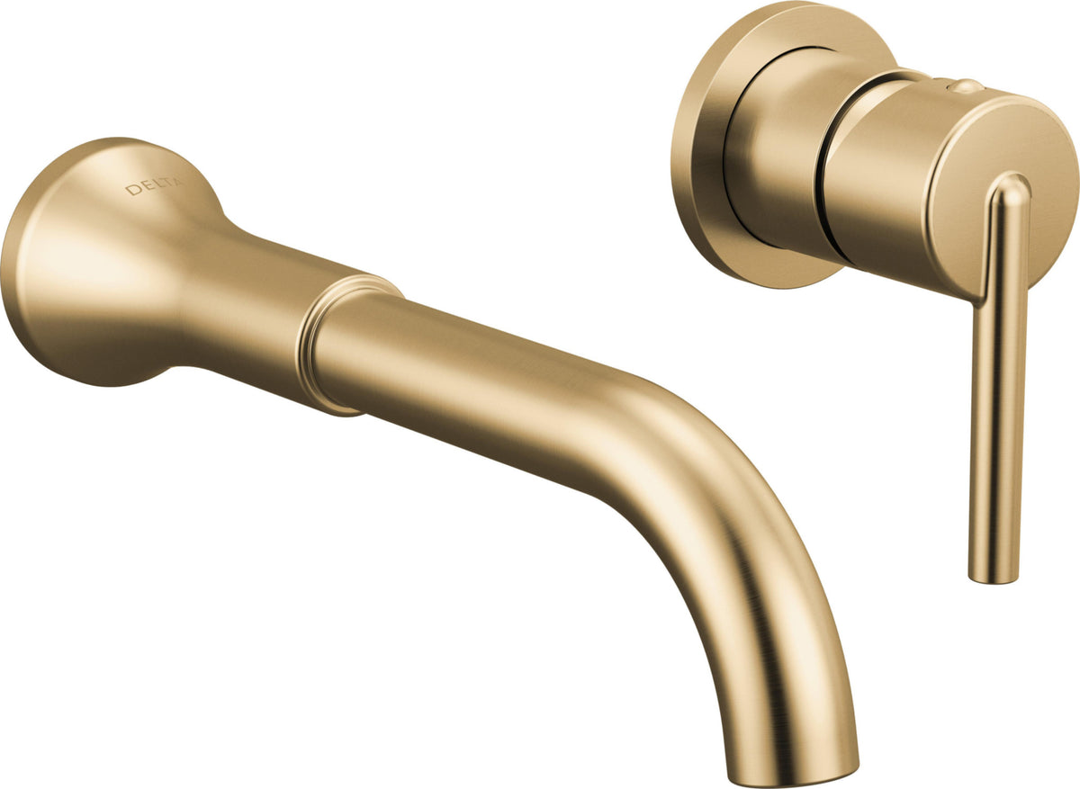 Delta T3559LF-WL - Single Handle Wall Mount Lavatory Faucet Trim - Champagne Bronze