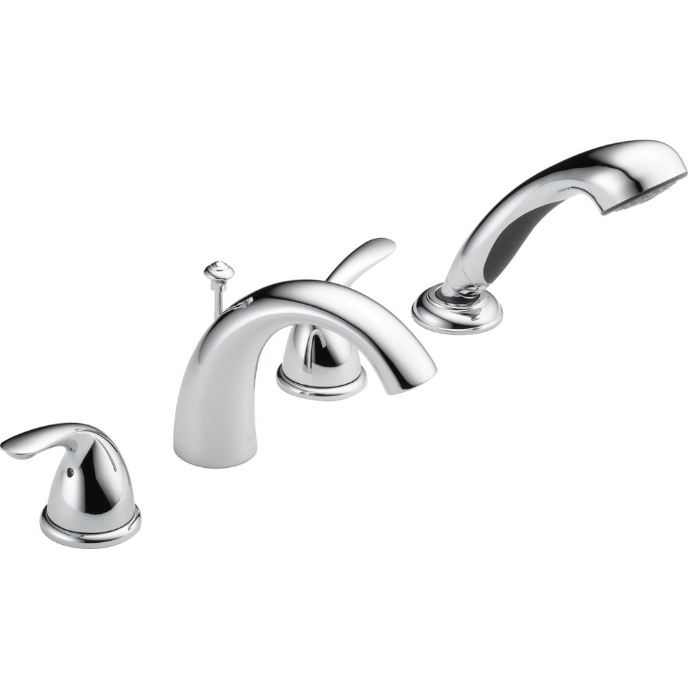Delta T4705 - Roman Tub With Hand Shower Trim
