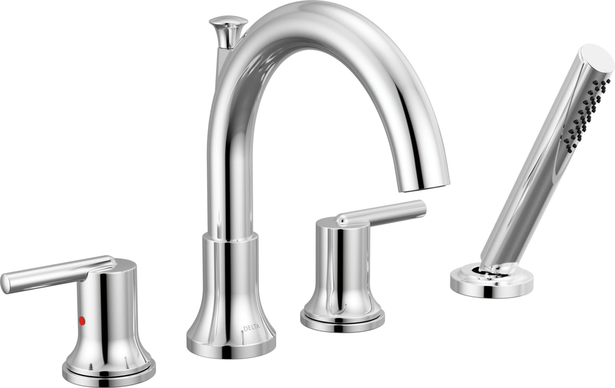 Delta T4759 - Roman Tub W/ Hand Shower Trim - Chrome