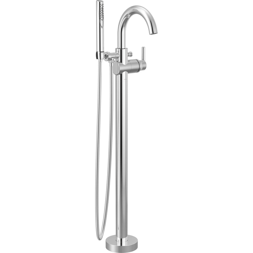 Delta T4759-FL - Floor Mount Tub Filler