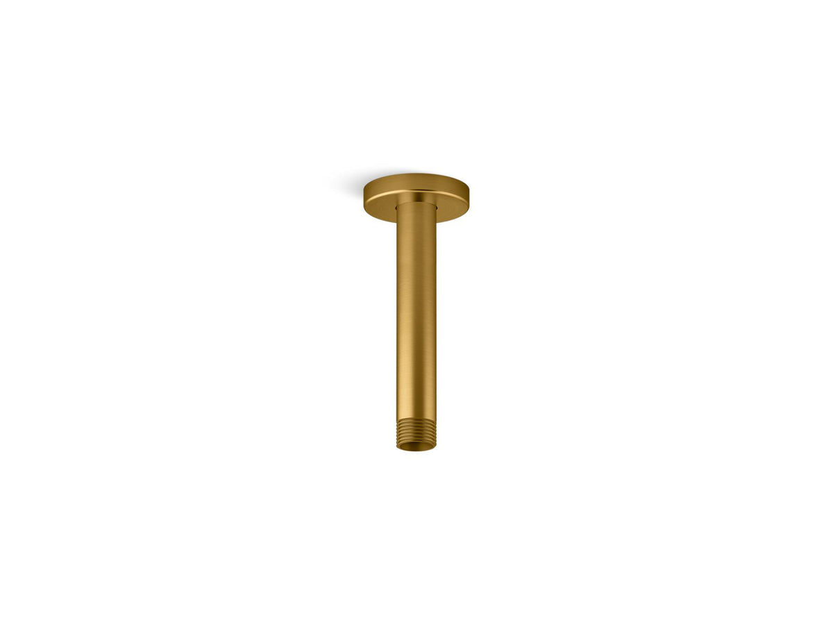 Kohler 26320-2MB Statement 6" ceiling-mount single-function rainhead arm and flange