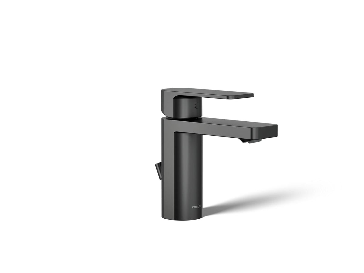 Kohler 23472-4-BL Parallel Single-Handle Bathroom Sink Faucet, 1.2 GPM
