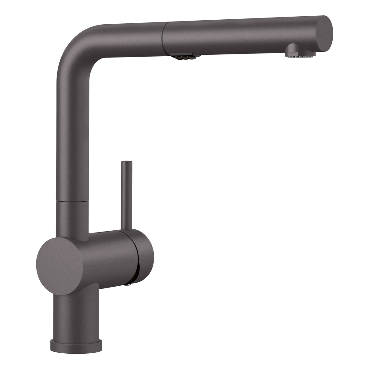Blanco - 526369 - Linus Low Arc Pull-Out Dual-Spray Kitchen Faucet - Cinder