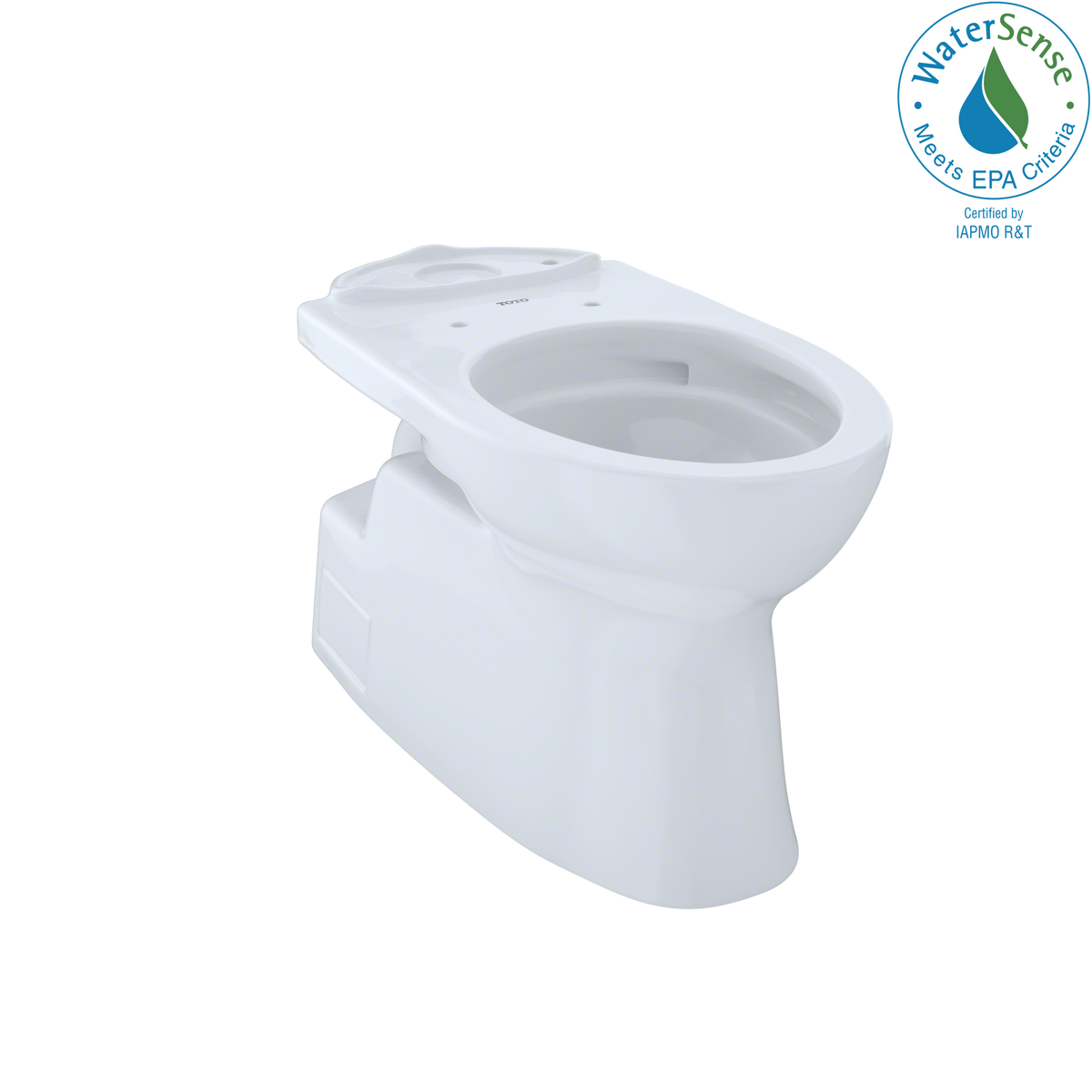 TOTO Vespin II Universal Height Elongated Skirted Toilet Bowl with CEFIONTECT, Cotton White - CT474CUFG#01