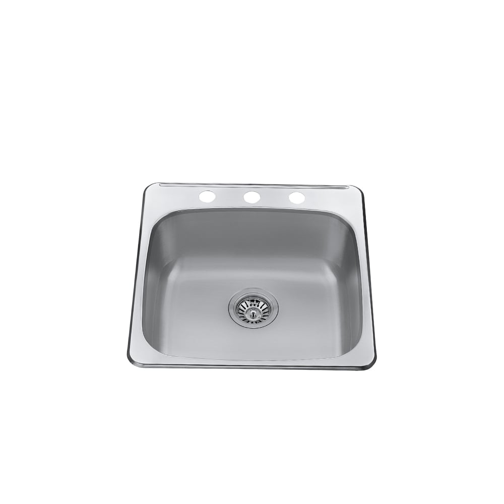 CraftX CXTS2010-3 20-inch drop-in kitchen sink
