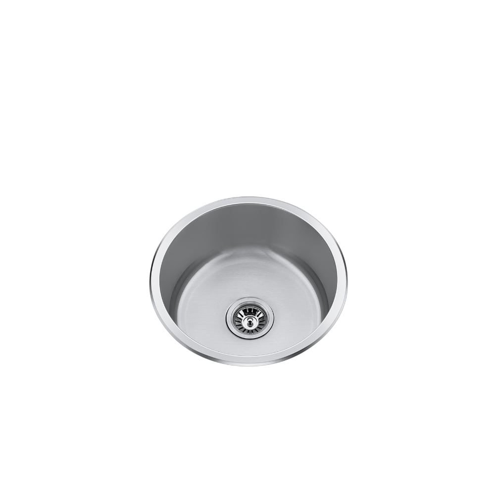 CraftX CXUS775 18-inch undermount round bar sink