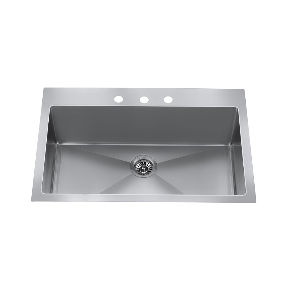 CraftX CXZS881DM3 dual-mount single-bowl kitchen sink