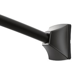 Moen CSR2164 - adjustable curved shower rod - Matte Black