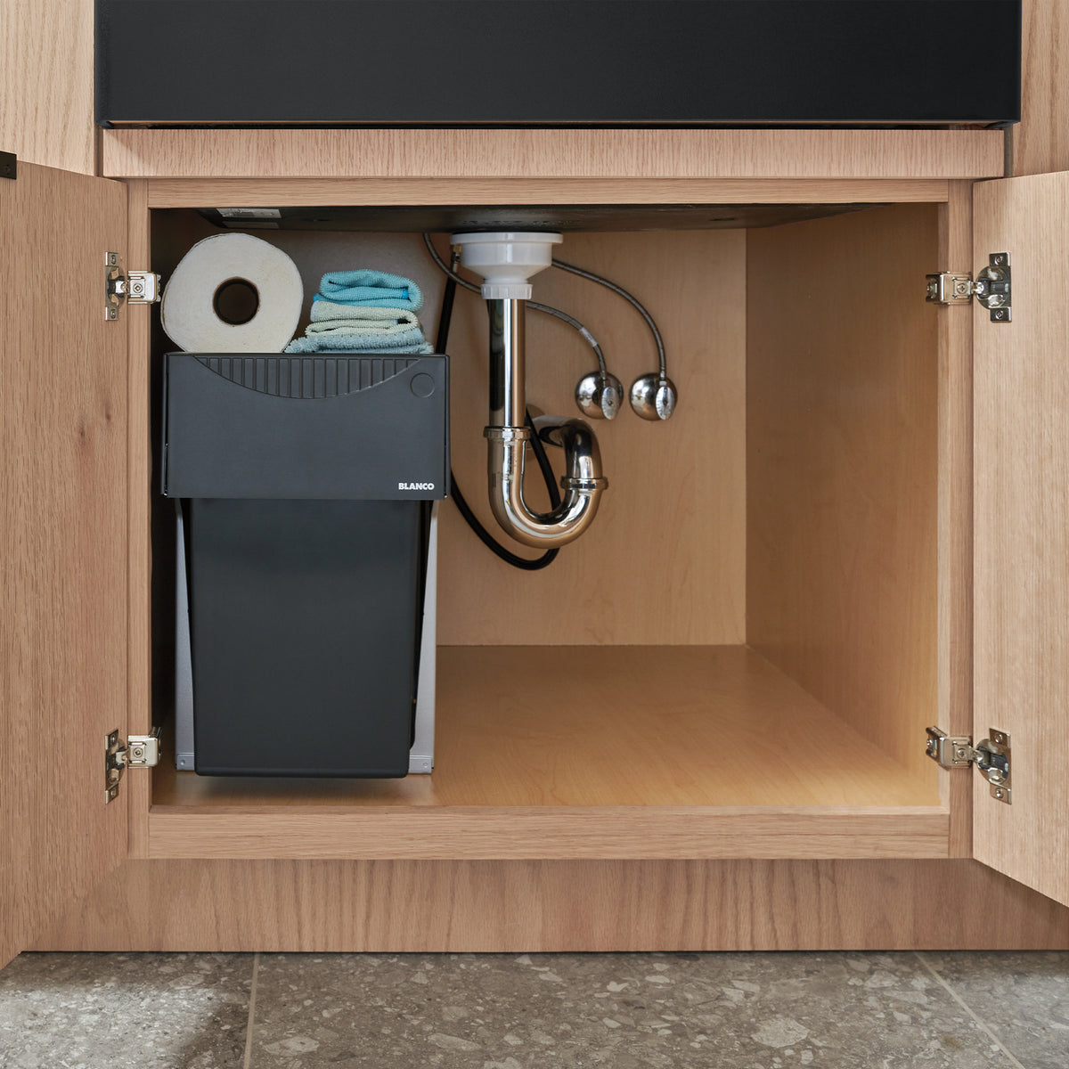 Blanco - 526376 - Botton II Storage System - Black - Beauty Shot 3