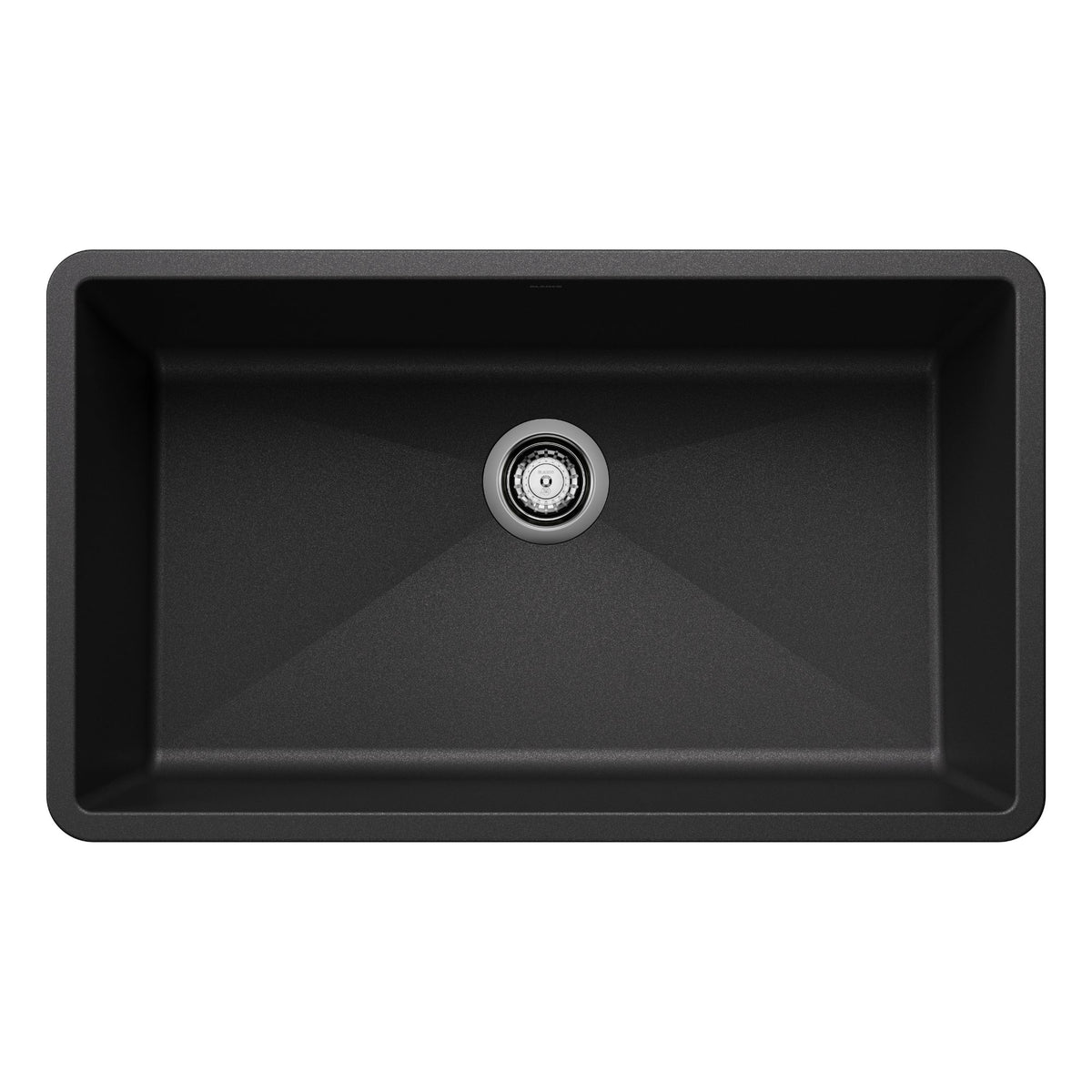 Blanco - 400890 - Precis SILGRANIT 32" Super Single Undermount Kitchen Sink - Anthracite