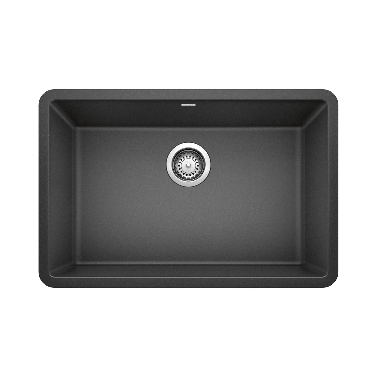 Blanco - 401888 - Precis SILGRANIT 27" Single Bowl Undermount Kitchen Sink - Anthracite