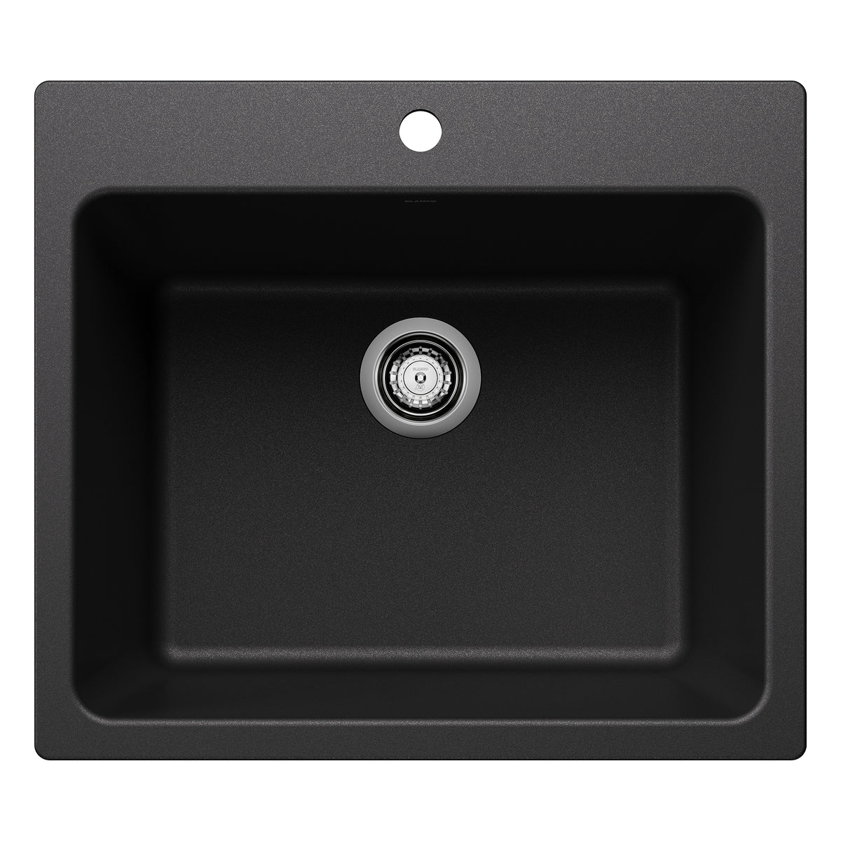 Blanco - 401902 - Liven SILGRANIT 25" Single Bowl Dual Mount Laundry Sink - Anthracite